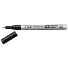 Marcador permanente Pilot fino plata