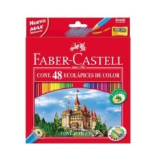 Lápices de colores Faber Castell estuche de 48 lápices