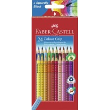 Lápices acuarelables Faber Castell colour grip estuche de...