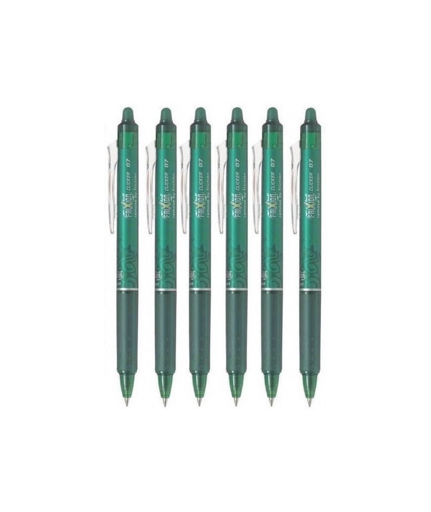 6 Bolígrafos borrables Pilot Frixion Cliker