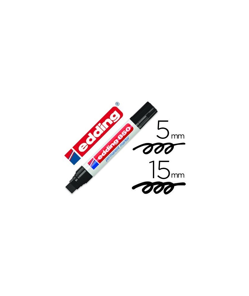 Rotulador Edding marcador permanente 850 negro