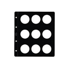 Funda Pardo Tipo Claraboya para monedas 9 Alojamientos...