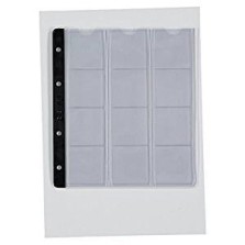 10 Fundas Pardo Transparentes para Monedas 12...