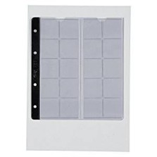 10 Fundas Pardo Transparentes para Monedas 20...