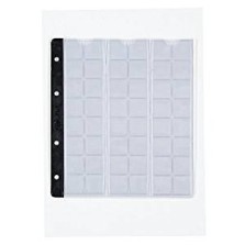 10 Fundas Pardo Transparentes para Monedas 48...