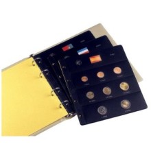 12 Fundas Pardo Tipo Claraboya para monedas Euro 10...