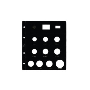 12 Fundas Pardo para coleccion Euro año 2013 10 Alojamientos (Especial 2+30 Euros )-Ref.179000