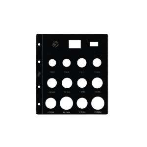 12 Fundas Pardo para coleccion Euro 2014 12 Alojamientos (Especial 2+30+2+30 Euros)-Ref.179100