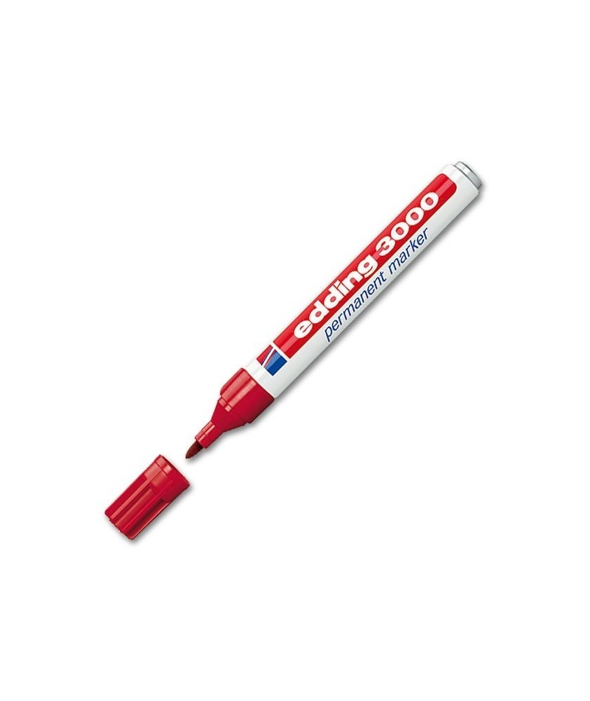Edding-Rotulador permanente Edding 3000-Azul Acero
