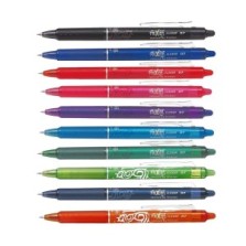 Bolígrafos borrables Pilot Frixion Cliker (8 Colores)