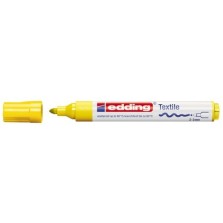 Marcador para ropa Edding 4500 amarillo