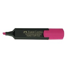 Marcador fluorescente Faber Castell textliner 48 rosa
