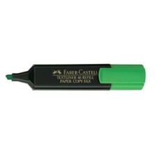 Marcador fluorescente Faber Castell textliner 48 verde