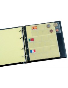 Álbum Pardo de Monedas Euro con  Cinco Fundas Mod.: 76700