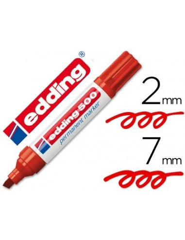Rotulador Edding marcador permanente 500 azul