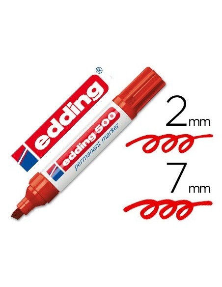 Rotulador Edding marcador permanente 500 azul