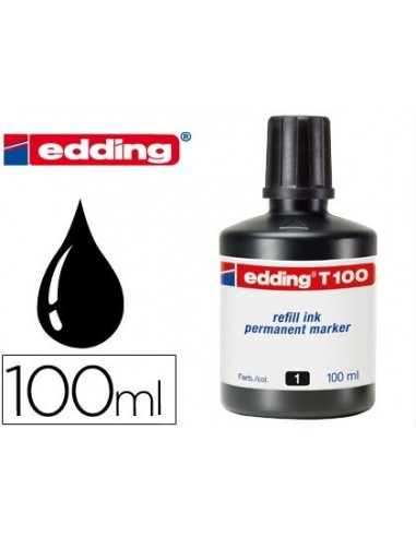 Tinta rotulador Edding T-100 azul -frasco de...