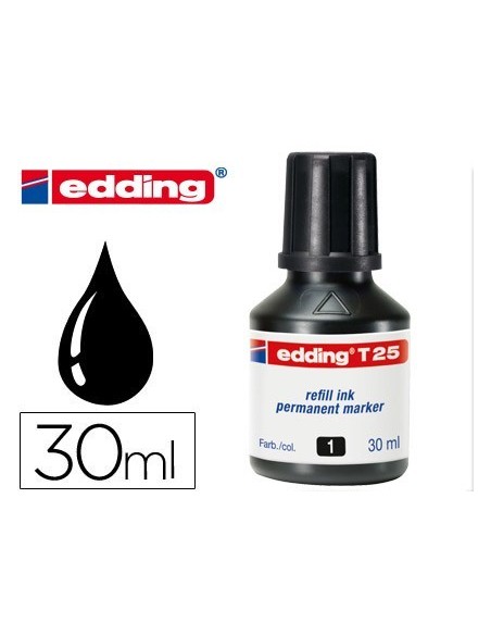 Tinta rotulador Edding T-25 azul -frasco de 30 ml