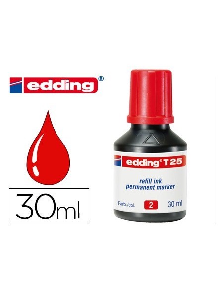 Tinta rotulador Edding T-25 azul -frasco de 30 ml