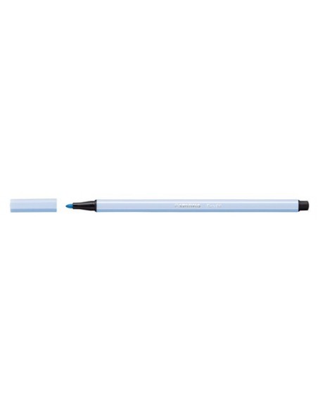 Rotulador fibra Stabilo Pen 68 azul celeste