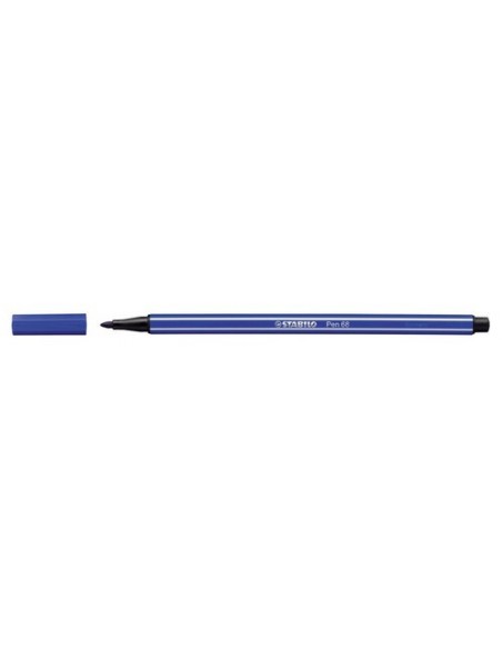 Rotulador fibra Stabilo Pen 68 azul celeste