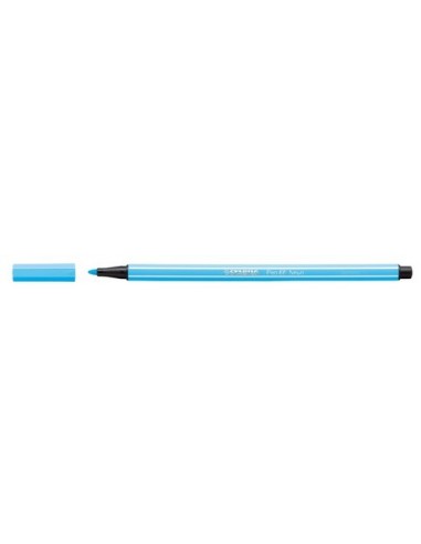 Rotulador fibra Stabilo Pen 68 azul celeste