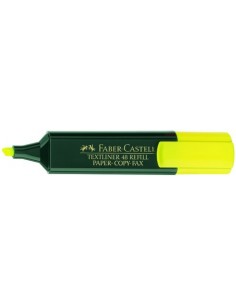 Marcador fluorescente Faber Castell textliner 48 azul 2