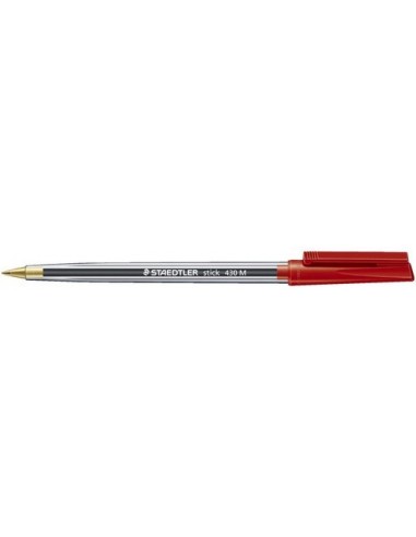 10 Bolígrafos Staedtler Stick 430