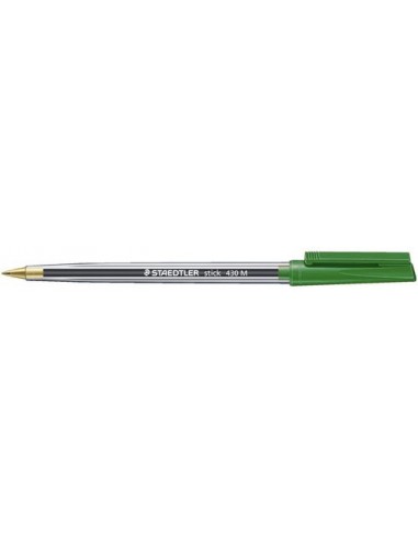10 Bolígrafos Staedtler Stick 430