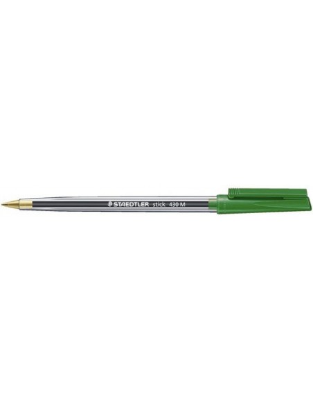 10 Bolígrafos Staedtler Stick 430