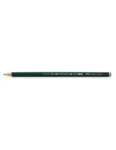 12 Lápices de grafito Faber Castell 9000 2