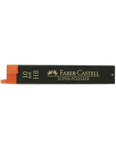Minas Faber Castell superpolymer 0 5 hb tubo de 12