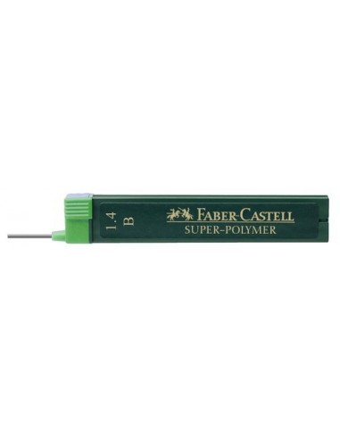 Minas Faber Castell superpolymer 0 5 hb tubo de 12