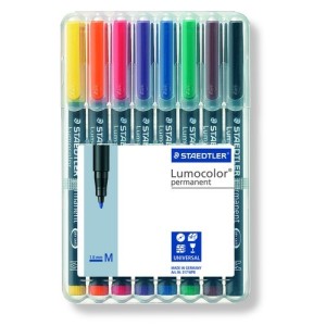 Bolsa de 8 rotuladores Staedtler 317 surtidos
