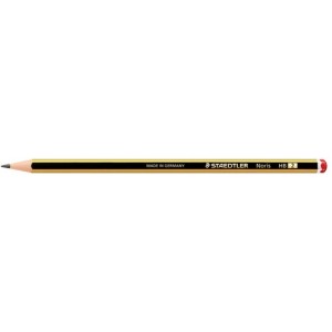 3 Lápices Staedtler Noris 120 nº 3 H