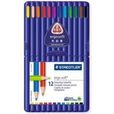 12 Lápices de colores Staedtler 157 Ergosoft