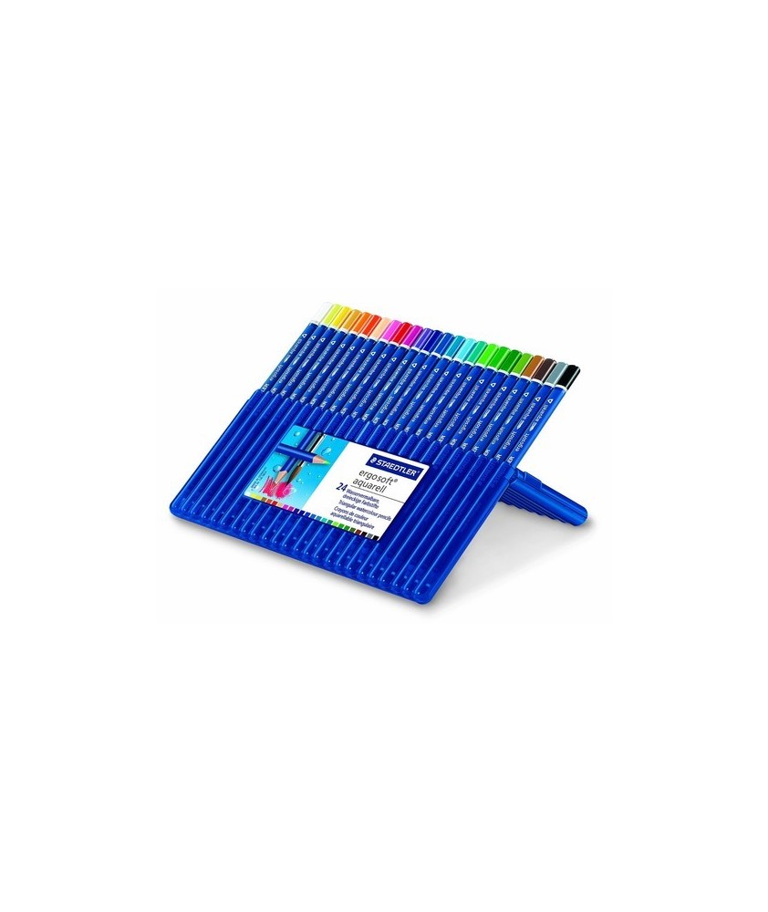 24 Lápices acuarelables Staedtler 156 Ergosoft...