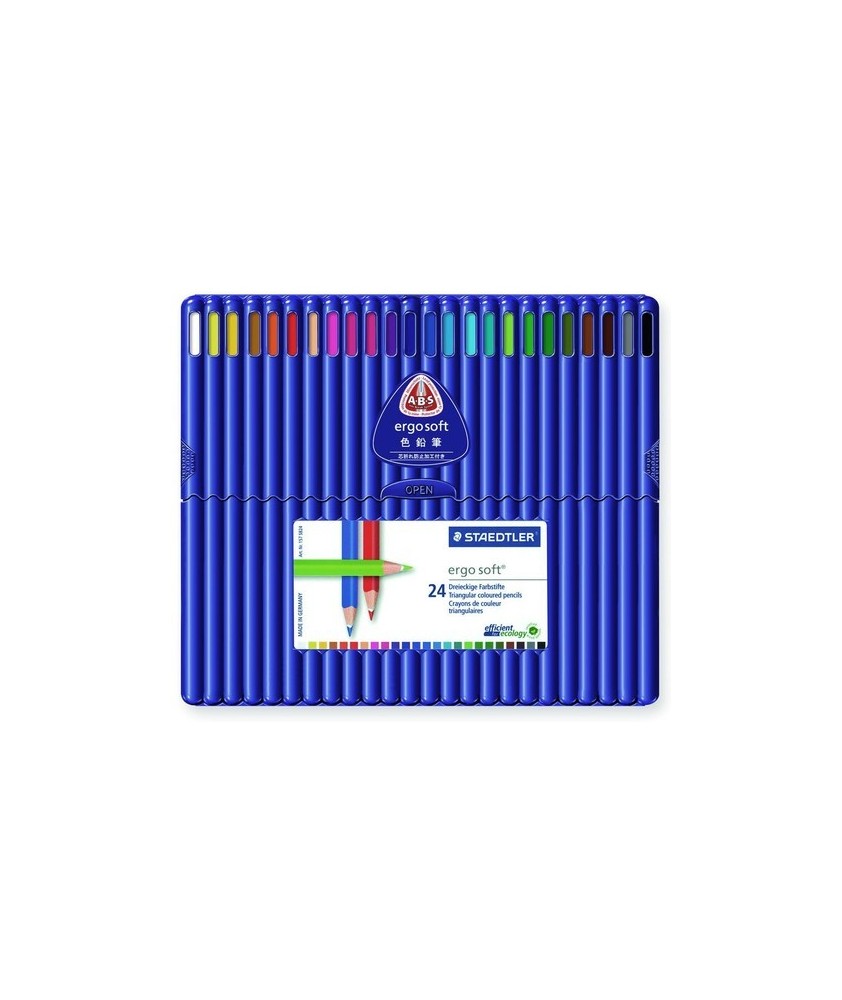 24 Lápices de colores Staedtler 157 Ergosoft