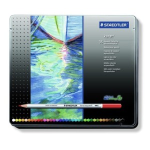 36 Lápices acuareables Staedtler 125 Karat