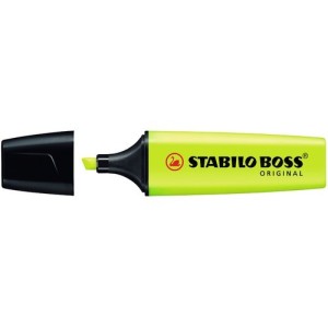 Marcador fluorescente Stabilo Boss 70 amarillo
