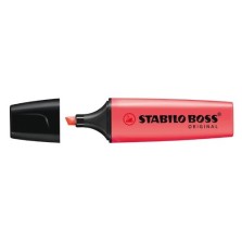 Marcador fluorescente Stabilo Boss 70 rojo