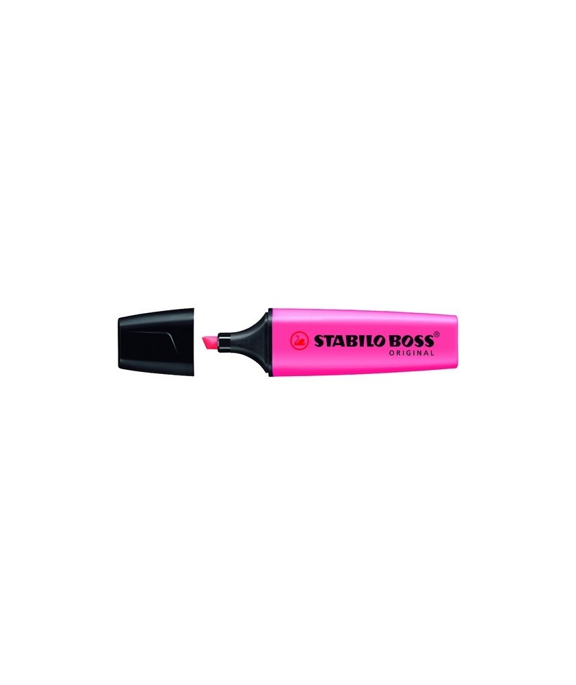 Marcador fluorescente Stabilo Boss 70 rosa
