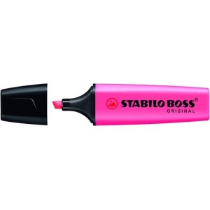 Marcador fluorescente Stabilo Boss 70 rosa