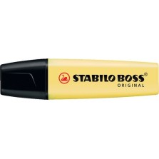 Marcador fluorescente Stabilo Boss 70 pastel amarillo