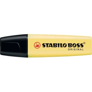 Marcador fluorescente Stabilo Boss 70 pastel amarillo